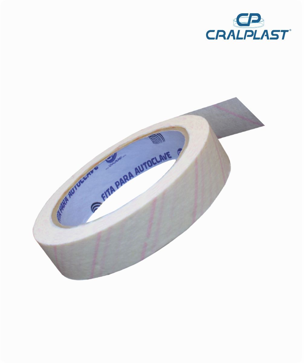 Fita para autoclave 19mm x 30m